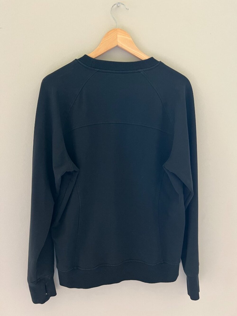 Lululemon Women’s Scuba Crew Sweatshirt 12 Black Athleisure Yoga - Picture 7 of 12